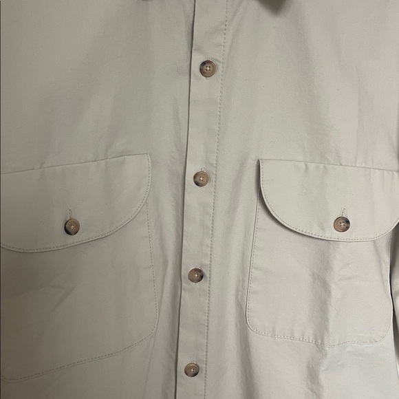 Helsa workwear jacket, ecru beige, size small - Picture 7 of 7